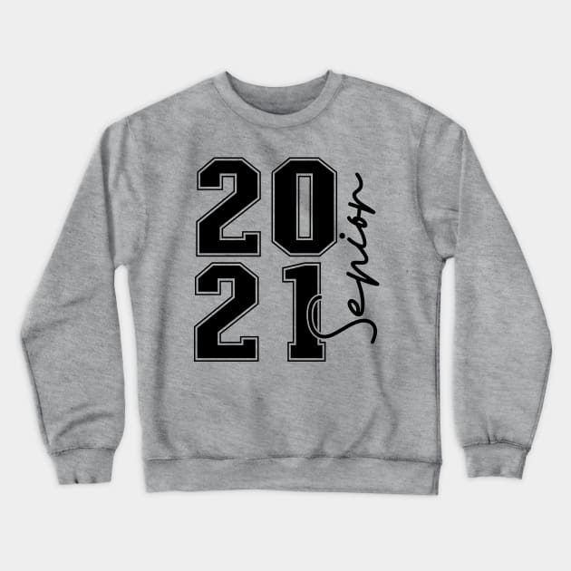 2021 senior Crewneck Sweatshirt by busines_night